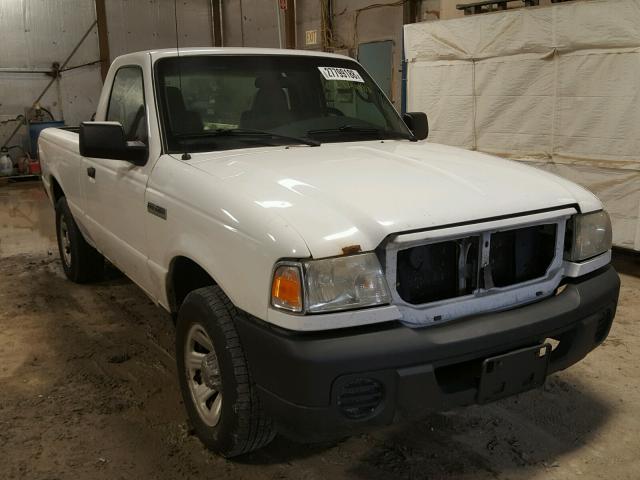 1FTYR10D58PA95076 - 2008 FORD RANGER WHITE photo 1