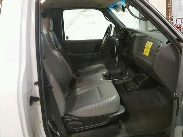 1FTYR10D58PA95076 - 2008 FORD RANGER WHITE photo 5