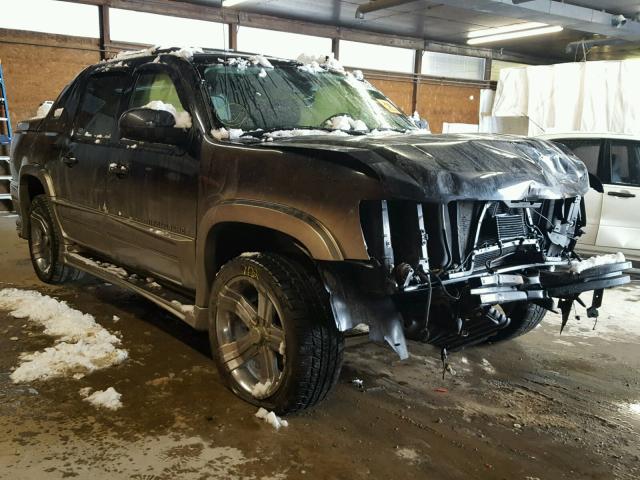 3GNFK12357G302706 - 2007 CHEVROLET AVALANCHE BLACK photo 1