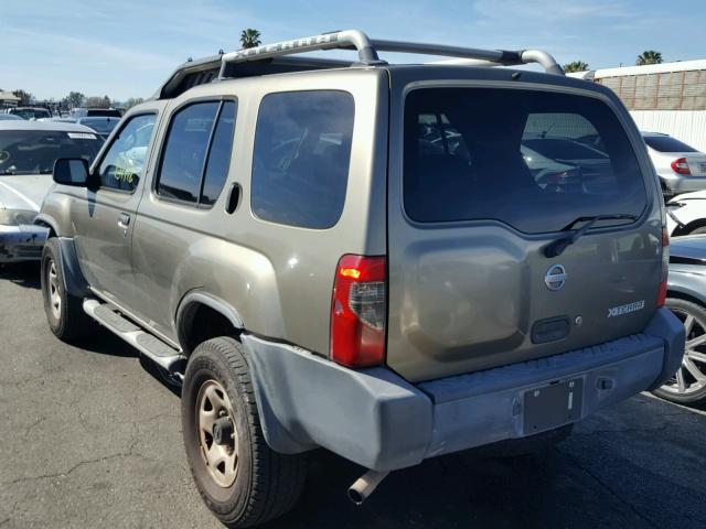 5N1DD28T82C601220 - 2002 NISSAN XTERRA XE GOLD photo 3