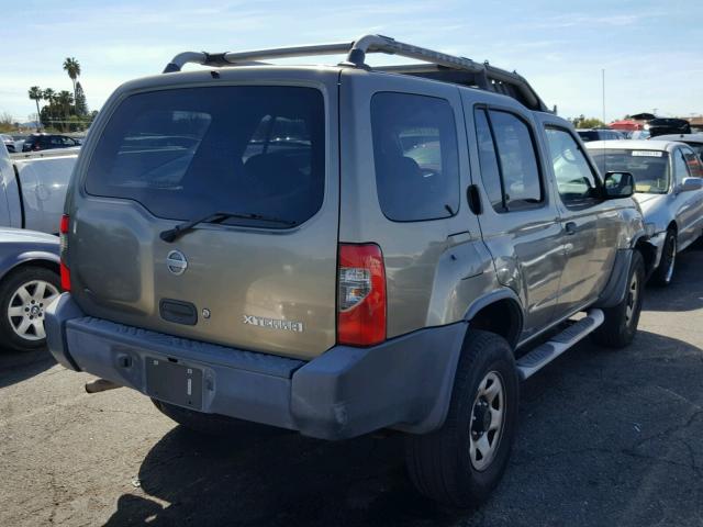 5N1DD28T82C601220 - 2002 NISSAN XTERRA XE GOLD photo 4