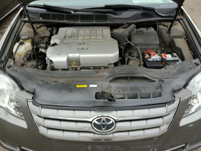 4T1BK36BX7U174850 - 2007 TOYOTA AVALON XL GRAY photo 7