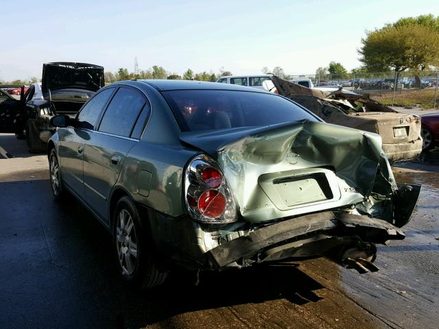 1N4AL11D35C954174 - 2005 NISSAN ALTIMA S GREEN photo 3