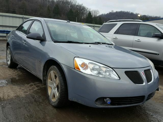 1G2ZG57B384306223 - 2008 PONTIAC G6 BASE BLUE photo 1