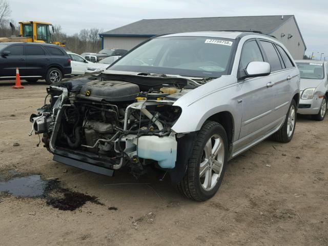 2A8GM68X48R664576 - 2008 CHRYSLER PACIFICA T SILVER photo 2