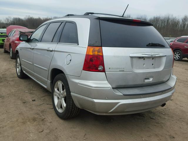 2A8GM68X48R664576 - 2008 CHRYSLER PACIFICA T SILVER photo 3