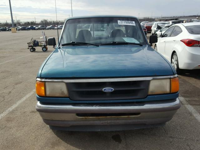 1FTCR14A0SPA72533 - 1995 FORD RANGER SUP GREEN photo 9