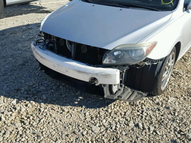 JTKDE167X50046075 - 2005 TOYOTA SCION TC 银色 照片 9