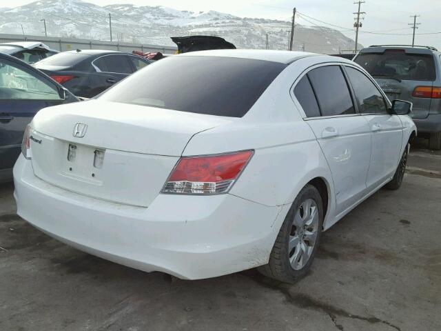 JHMCP26719C010121 - 2009 HONDA ACCORD EX WHITE photo 4