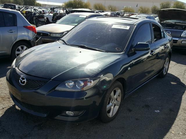 JM1BK12F651333914 - 2005 MAZDA 3 I GREEN photo 2