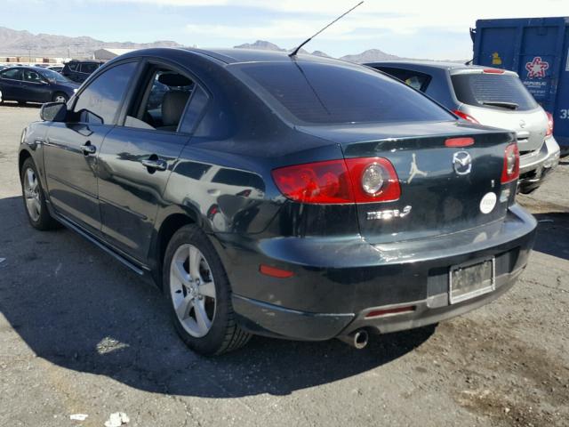 JM1BK12F651333914 - 2005 MAZDA 3 I GREEN photo 3