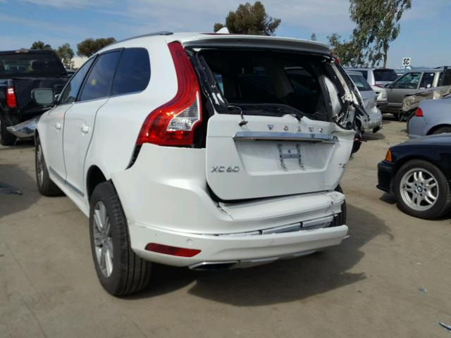 YV440MDU1H2088026 - 2017 VOLVO XC60 T5 WHITE photo 3