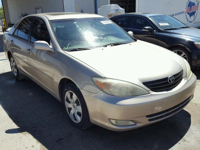 4T1BE30K03U732778 - 2003 TOYOTA CAMRY LE GOLD photo 1