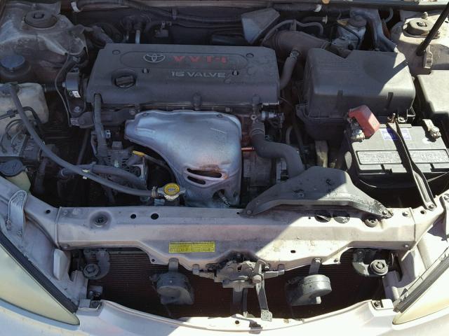 4T1BE30K03U732778 - 2003 TOYOTA CAMRY LE GOLD photo 7