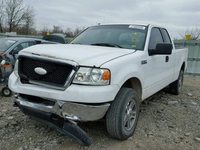 1FTPX14V77KD05368 - 2007 FORD F150 WHITE photo 2