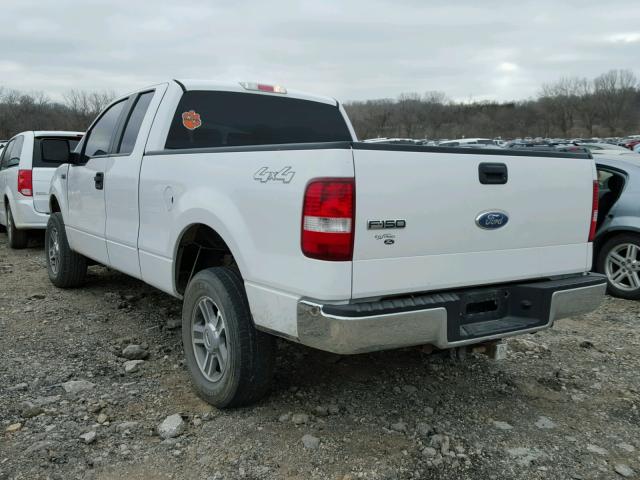 1FTPX14V77KD05368 - 2007 FORD F150 WHITE photo 3