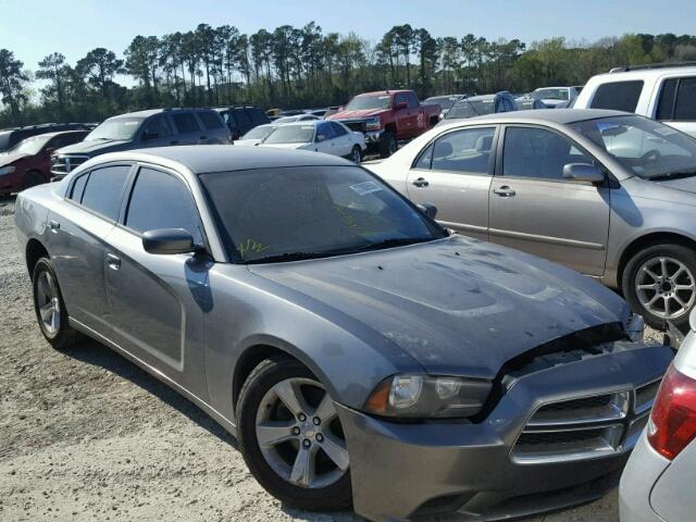 2B3CL3CG1BH518505 - 2011 DODGE CHARGER CHARCOAL photo 1