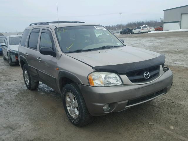 4F2YU08152KM23667 - 2002 MAZDA TRIBUTE LX TAN photo 1