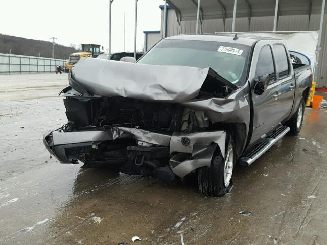 2GCEK13JX81329959 - 2008 CHEVROLET SILVERADO GRAY photo 2