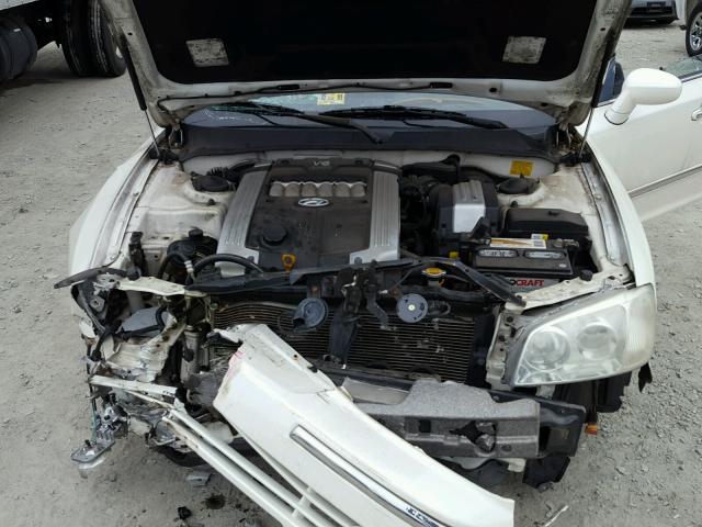 KMHFU45E14A362618 - 2004 HYUNDAI XG 350 WHITE photo 7