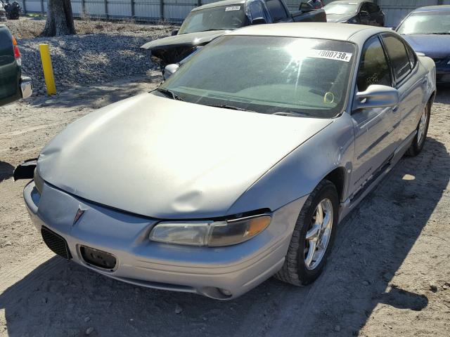 1G2WP52K1XF343672 - 1999 PONTIAC GRAND PRIX SILVER photo 2