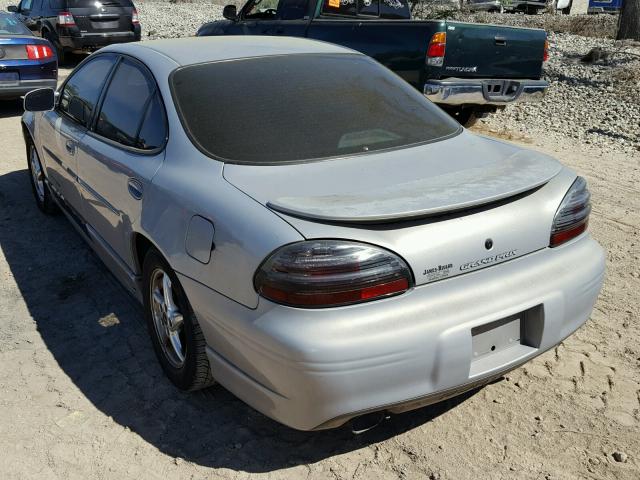 1G2WP52K1XF343672 - 1999 PONTIAC GRAND PRIX SILVER photo 3