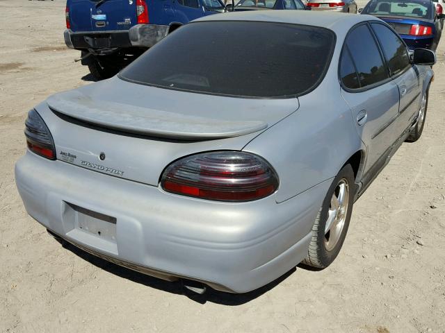 1G2WP52K1XF343672 - 1999 PONTIAC GRAND PRIX SILVER photo 4