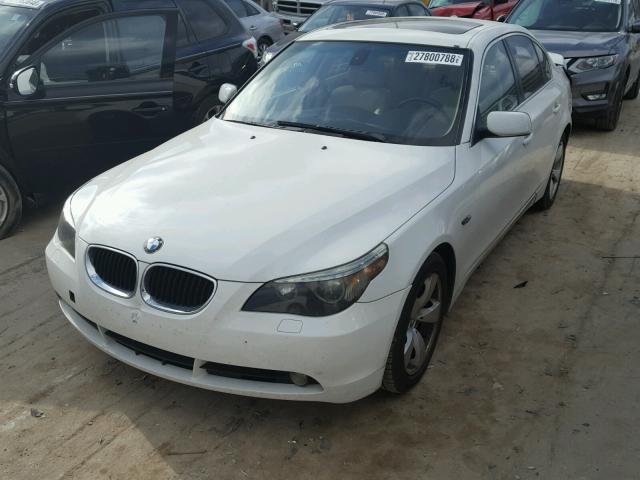 WBANA53545B856353 - 2005 BMW 525 I WHITE photo 2