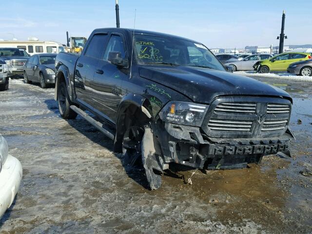 1C6RR7MT1FS765880 - 2015 RAM 1500 SPORT BLACK photo 1