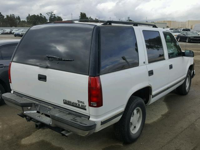 1GNEC13R6TJ392999 - 1996 CHEVROLET TAHOE C150 WHITE photo 4