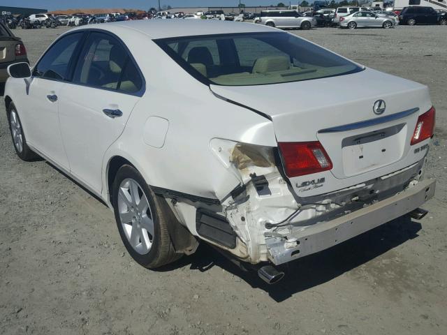 JTHBJ46G292282689 - 2009 LEXUS ES 350 WHITE photo 3