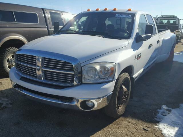 3D7ML48L79G516109 - 2009 DODGE RAM 3500 WHITE photo 2