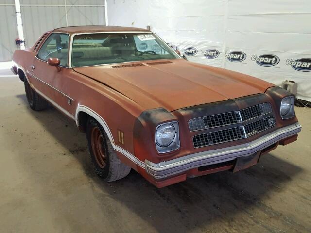 1E37H5D463788 - 1975 CHEVROLET LAGUNA S1 ORANGE photo 1