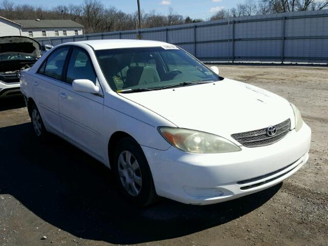 4T1BE32K74U346275 - 2004 TOYOTA CAMRY LE WHITE photo 1