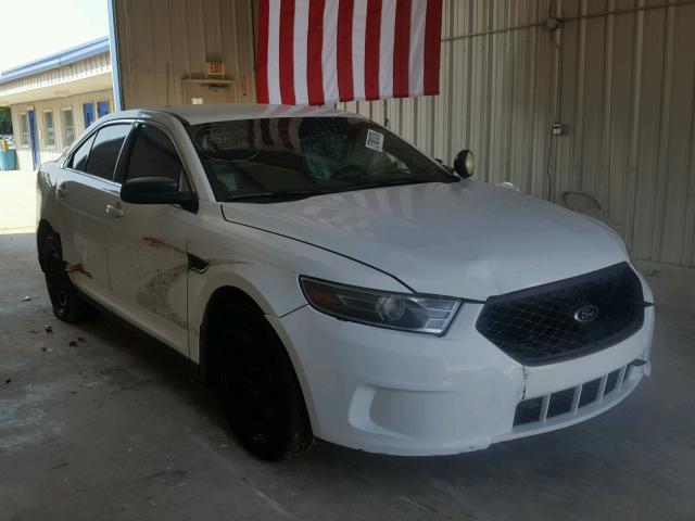 1FAHP2MK9FG109312 - 2015 FORD TAURUS POL WHITE photo 1