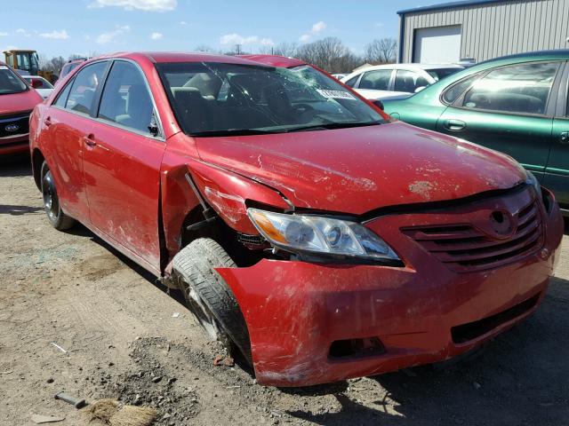 4T1BE46K17U154905 - 2007 TOYOTA CAMRY NEW RED photo 1