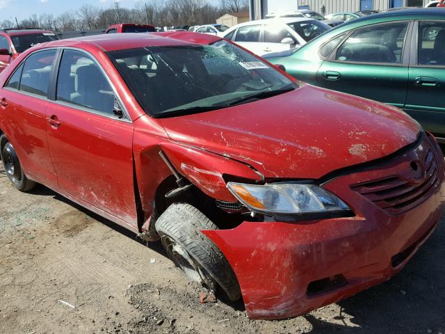 4T1BE46K17U154905 - 2007 TOYOTA CAMRY NEW RED photo 9