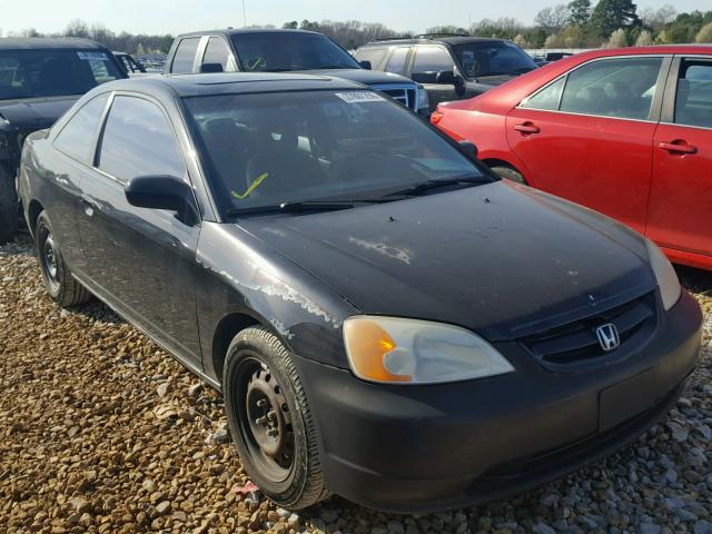 1HGEM22912L001338 - 2002 HONDA CIVIC EX BLACK photo 1