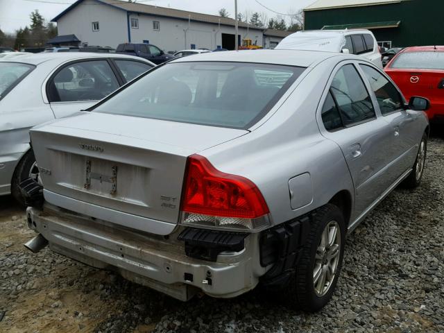 YV1RH592462501966 - 2006 VOLVO S60 2.5T SILVER photo 4