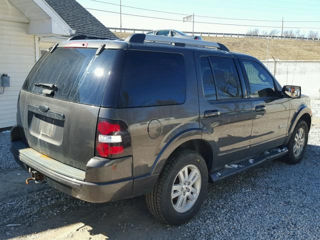 1FMEU74E26ZA07668 - 2006 FORD EXPLORER E GRAY photo 4