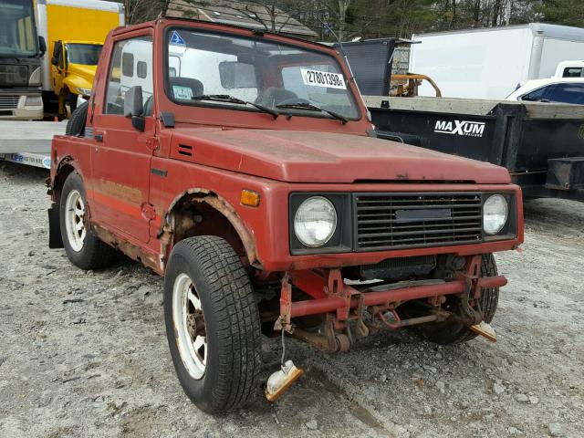 JS4JC51C7J4201225 - 1988 SUZUKI SAMURAI CREAM photo 1