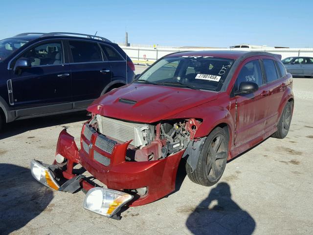 1B3HB68F78D564890 - 2008 DODGE CALIBER SR RED photo 2