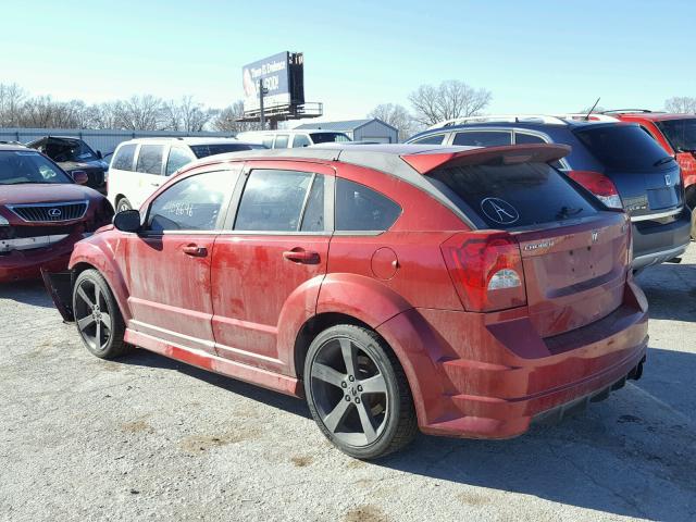 1B3HB68F78D564890 - 2008 DODGE CALIBER SR RED photo 3