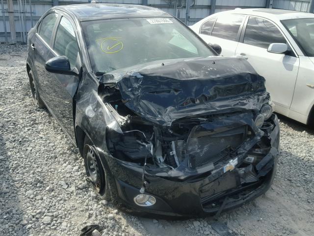 1G1JE5SB0G4143186 - 2016 CHEVROLET SONIC LTZ BLACK photo 1