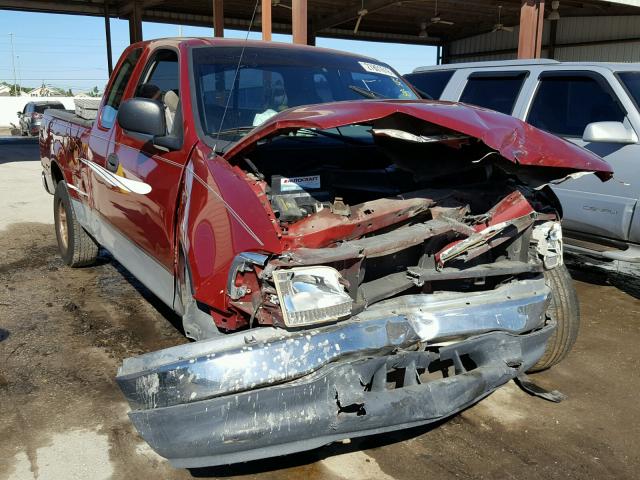 1FTRX17202NC08580 - 2002 FORD F150 RED photo 1