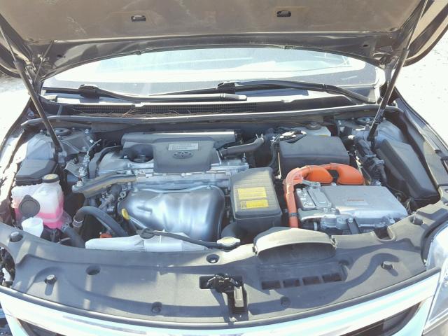 4T1BD1EB3DU004485 - 2013 TOYOTA AVALON HYB GRAY photo 7