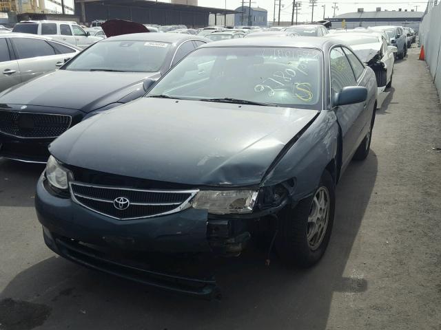 2T1CG22P4YC416231 - 2000 TOYOTA CAMRY SOLA GREEN photo 2