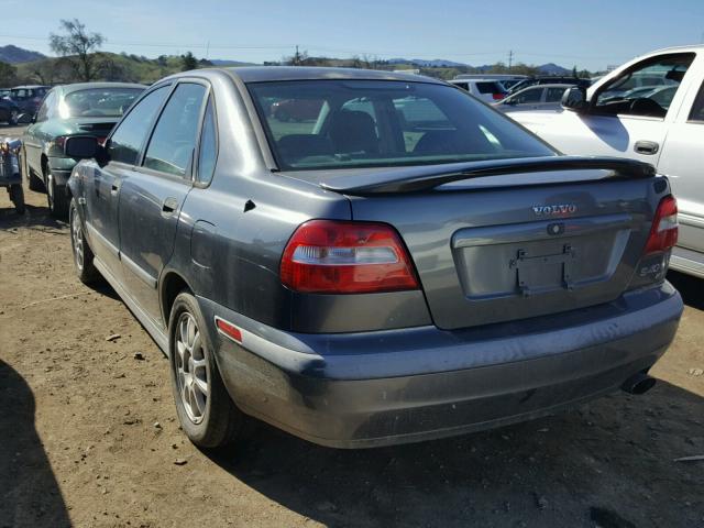 YV1VS29551F711938 - 2001 VOLVO S40 1.9T GRAY photo 3