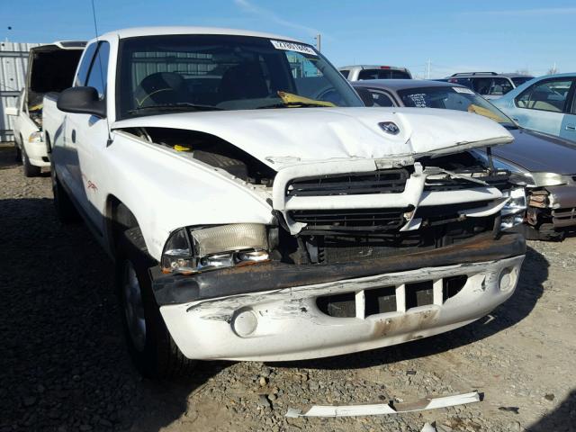 1B7FL22P7WS538974 - 1998 DODGE DAKOTA WHITE photo 1