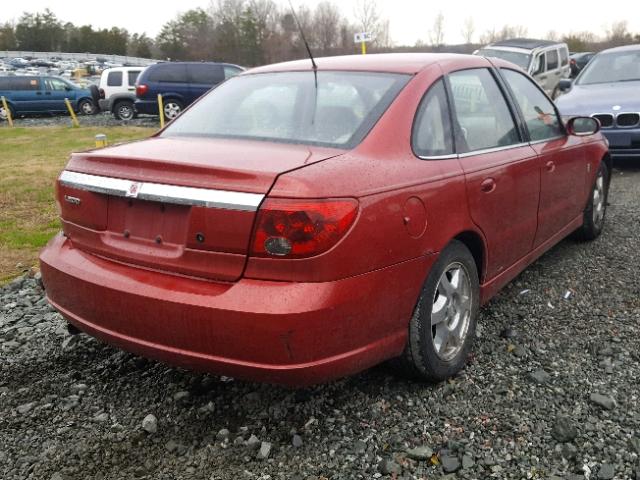 1G8JU54F23Y568383 - 2003 SATURN L200 RED photo 4